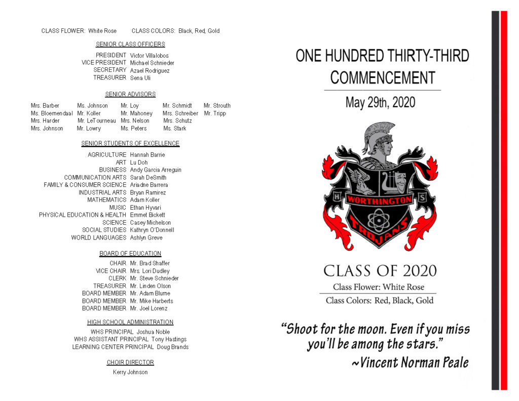 2020 Graduation Program Page 1 1024x792 