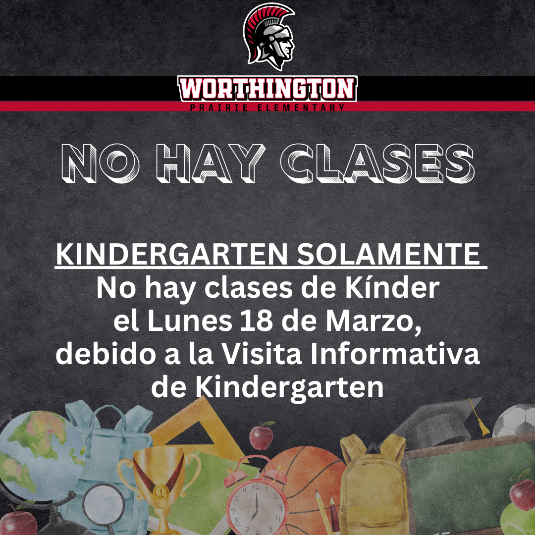 Kindergarten Only – No School Monday, March 18 – Independent School ...